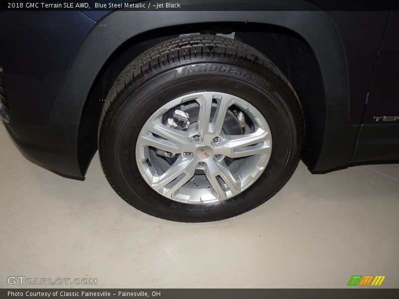 Blue Steel Metallic / ­Jet Black 2018 GMC Terrain SLE AWD