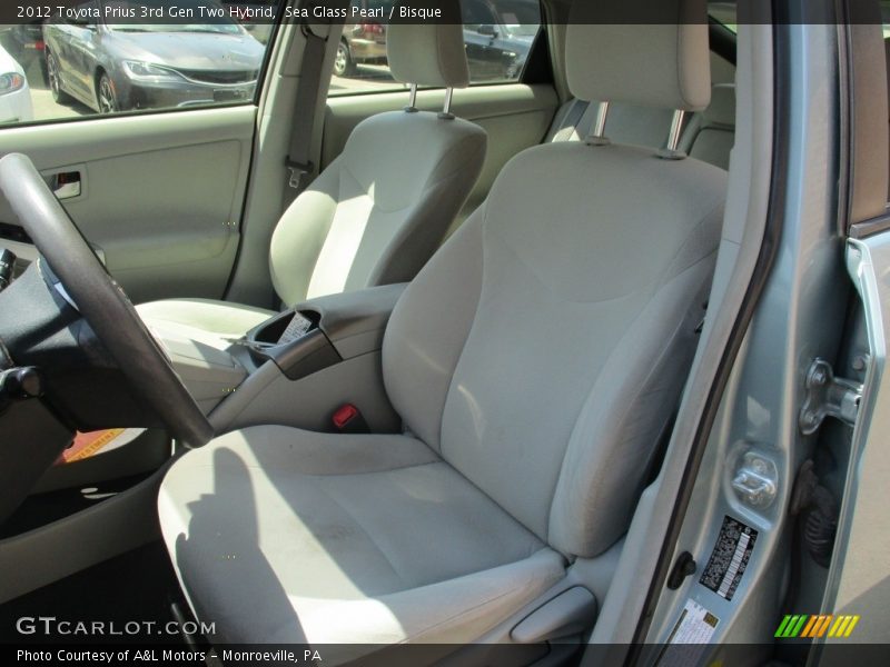 Sea Glass Pearl / Bisque 2012 Toyota Prius 3rd Gen Two Hybrid