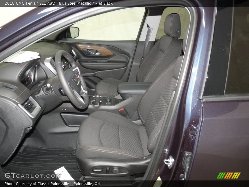 Blue Steel Metallic / ­Jet Black 2018 GMC Terrain SLE AWD