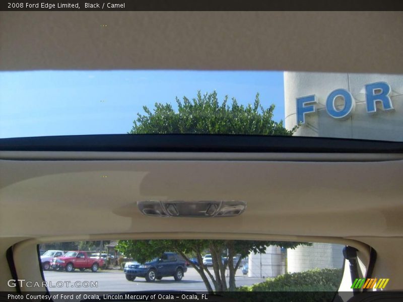 Black / Camel 2008 Ford Edge Limited
