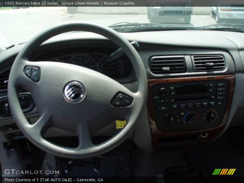 Spruce Green Metallic / Medium Graphite 2003 Mercury Sable GS Sedan