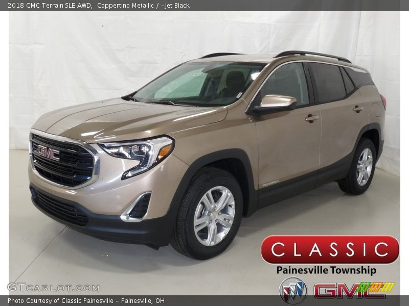 Coppertino Metallic / ­Jet Black 2018 GMC Terrain SLE AWD