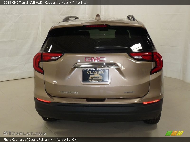 Coppertino Metallic / ­Jet Black 2018 GMC Terrain SLE AWD