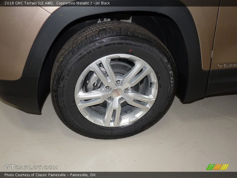 Coppertino Metallic / ­Jet Black 2018 GMC Terrain SLE AWD