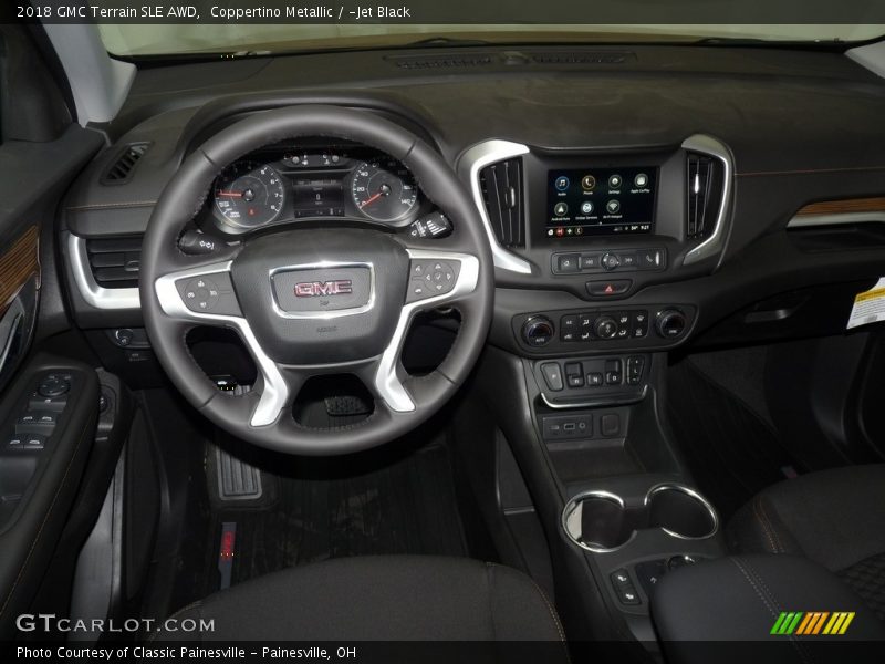 Coppertino Metallic / ­Jet Black 2018 GMC Terrain SLE AWD