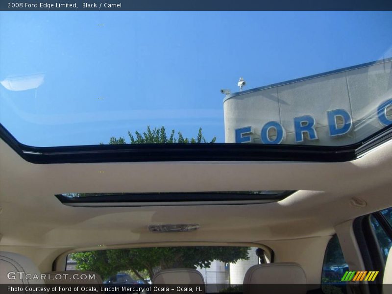 Black / Camel 2008 Ford Edge Limited