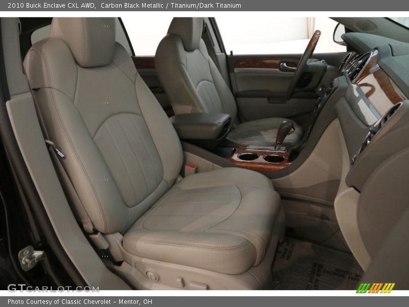 Carbon Black Metallic / Titanium/Dark Titanium 2010 Buick Enclave CXL AWD