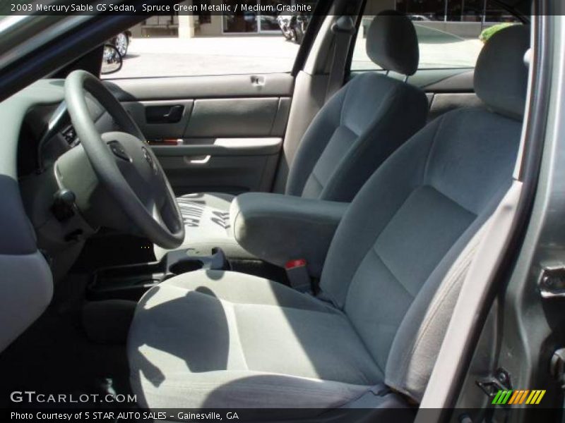 Spruce Green Metallic / Medium Graphite 2003 Mercury Sable GS Sedan