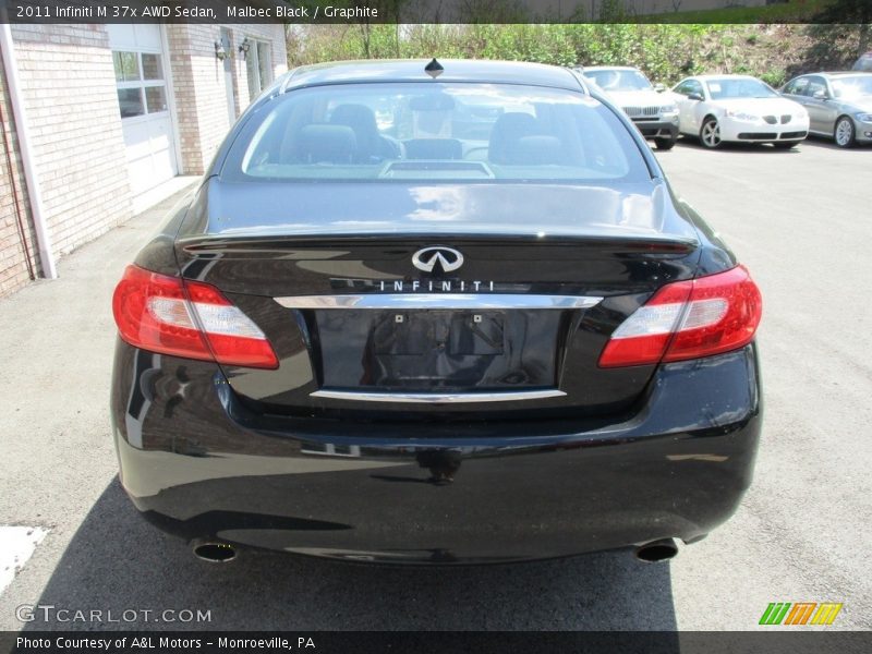 Malbec Black / Graphite 2011 Infiniti M 37x AWD Sedan