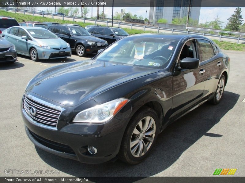 Malbec Black / Graphite 2011 Infiniti M 37x AWD Sedan