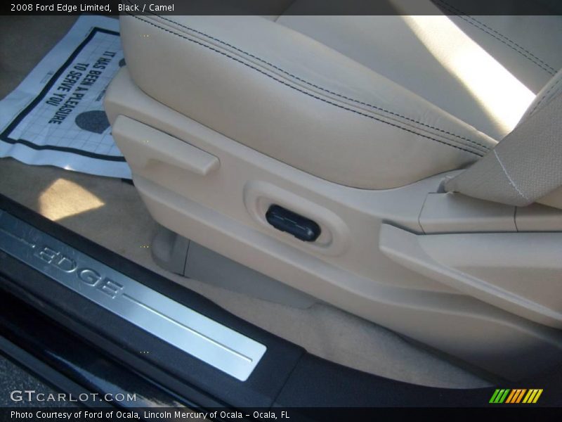 Black / Camel 2008 Ford Edge Limited