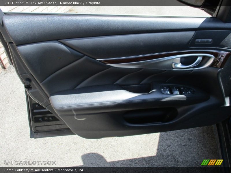 Malbec Black / Graphite 2011 Infiniti M 37x AWD Sedan