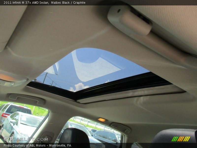 Malbec Black / Graphite 2011 Infiniti M 37x AWD Sedan