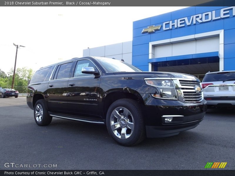 Black / Cocoa/­Mahogany 2018 Chevrolet Suburban Premier