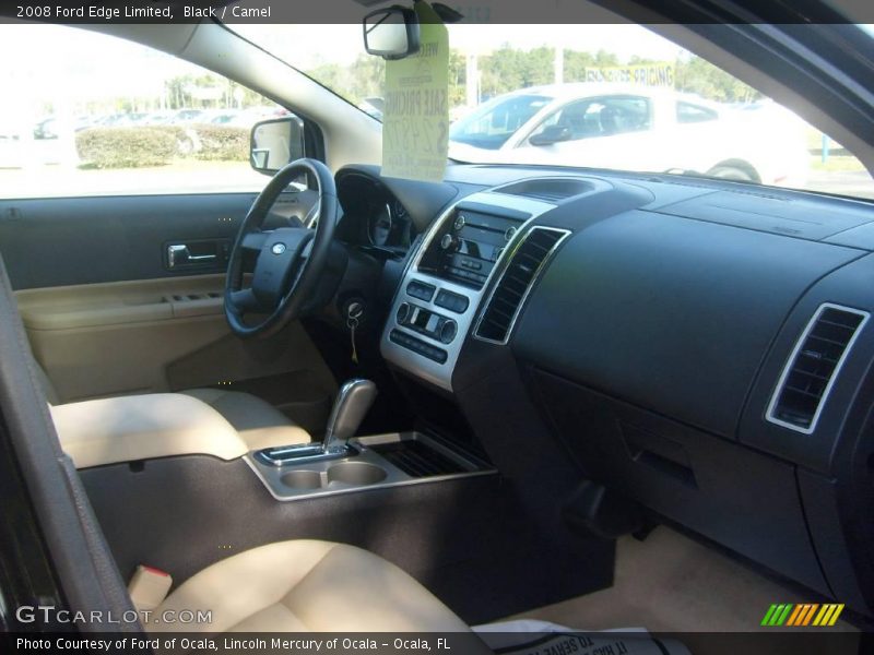 Black / Camel 2008 Ford Edge Limited