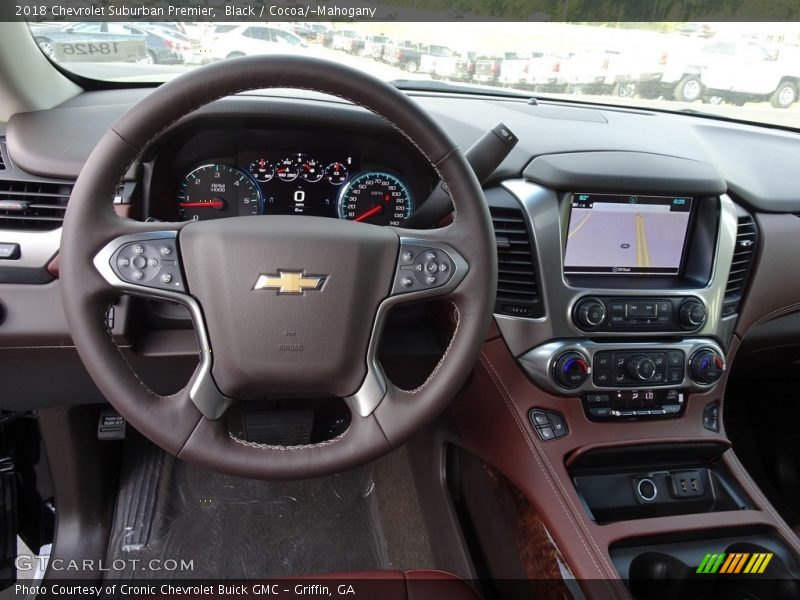 Black / Cocoa/­Mahogany 2018 Chevrolet Suburban Premier