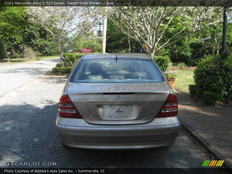 Desert Silver Metallic / Java 2001 Mercedes-Benz C 320 Sedan