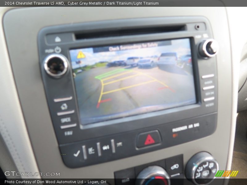 Cyber Grey Metallic / Dark Titanium/Light Titanium 2014 Chevrolet Traverse LS AWD