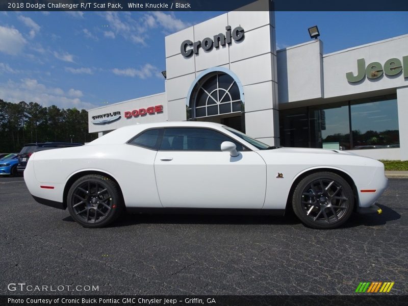 White Knuckle / Black 2018 Dodge Challenger R/T Scat Pack