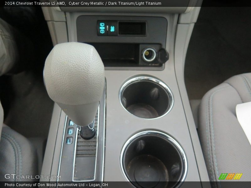 Cyber Grey Metallic / Dark Titanium/Light Titanium 2014 Chevrolet Traverse LS AWD