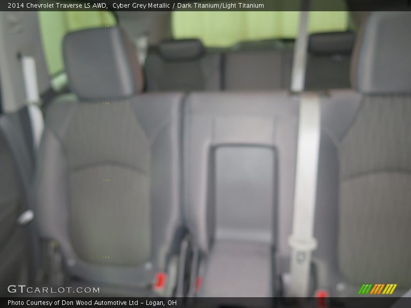 Cyber Grey Metallic / Dark Titanium/Light Titanium 2014 Chevrolet Traverse LS AWD