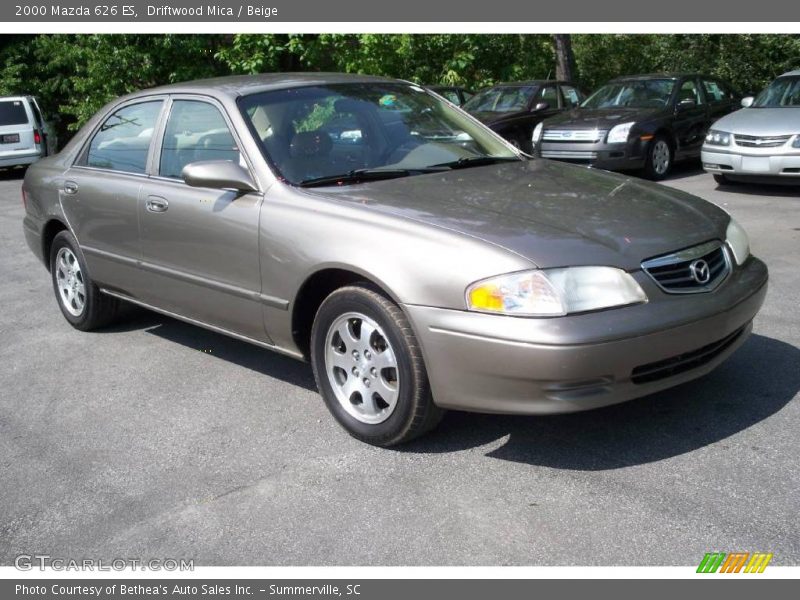 Driftwood Mica / Beige 2000 Mazda 626 ES