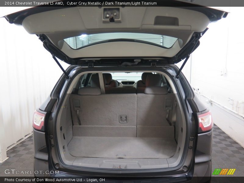 Cyber Grey Metallic / Dark Titanium/Light Titanium 2014 Chevrolet Traverse LS AWD