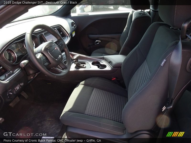 Destroyer Gray / Black 2018 Dodge Challenger SXT