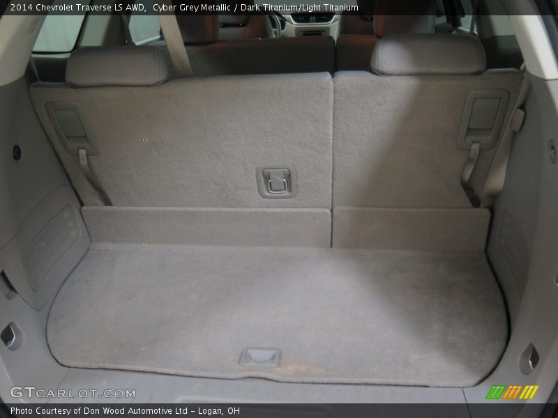 Cyber Grey Metallic / Dark Titanium/Light Titanium 2014 Chevrolet Traverse LS AWD