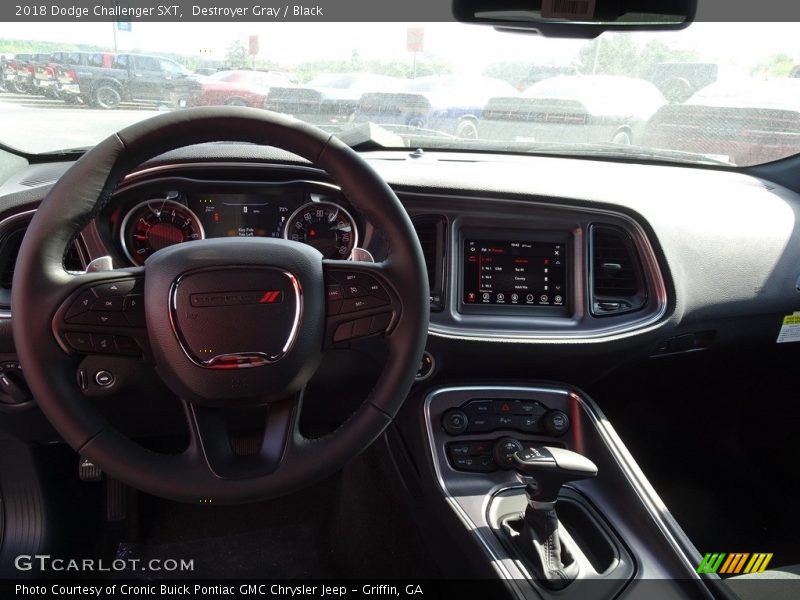 Destroyer Gray / Black 2018 Dodge Challenger SXT