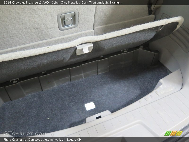 Cyber Grey Metallic / Dark Titanium/Light Titanium 2014 Chevrolet Traverse LS AWD