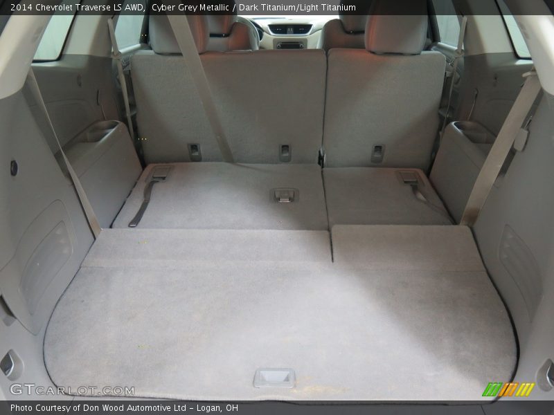 Cyber Grey Metallic / Dark Titanium/Light Titanium 2014 Chevrolet Traverse LS AWD