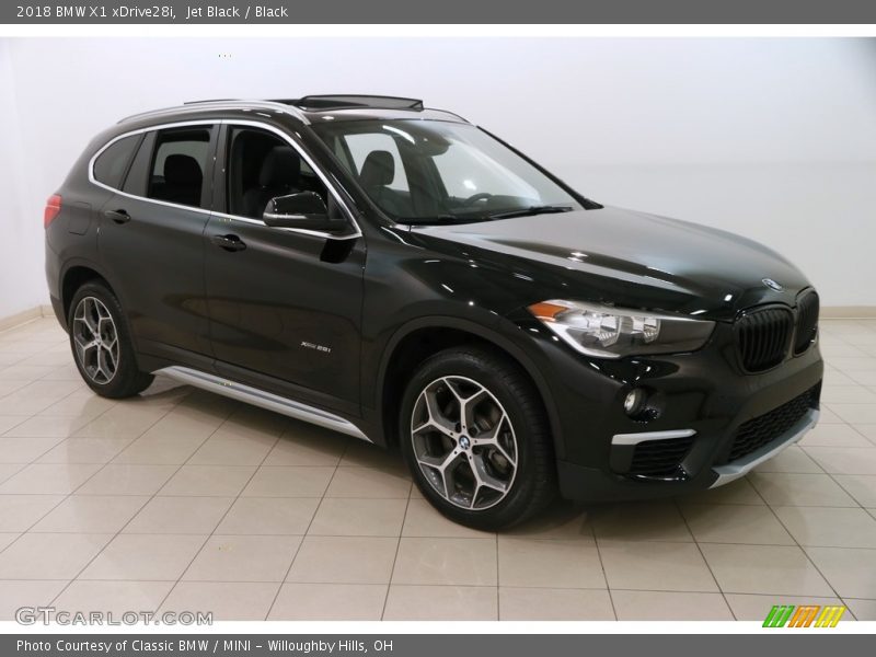 Jet Black / Black 2018 BMW X1 xDrive28i