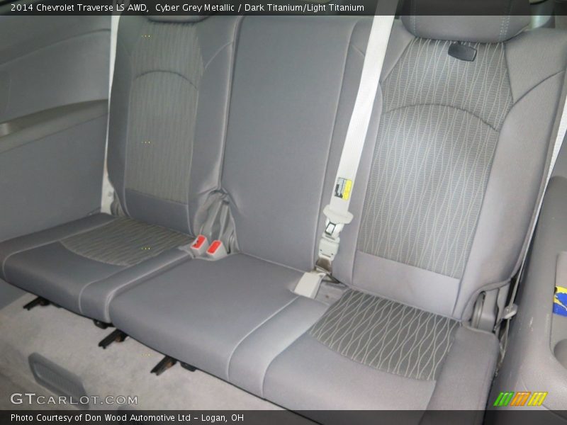 Cyber Grey Metallic / Dark Titanium/Light Titanium 2014 Chevrolet Traverse LS AWD