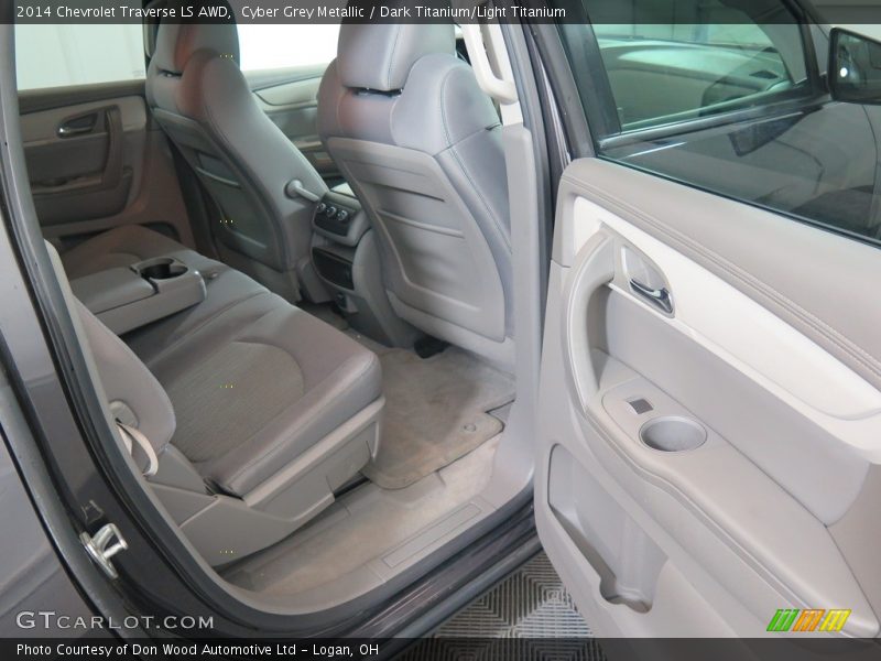 Cyber Grey Metallic / Dark Titanium/Light Titanium 2014 Chevrolet Traverse LS AWD