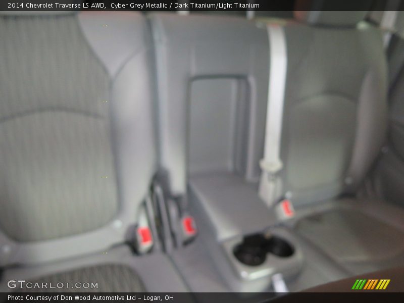 Cyber Grey Metallic / Dark Titanium/Light Titanium 2014 Chevrolet Traverse LS AWD