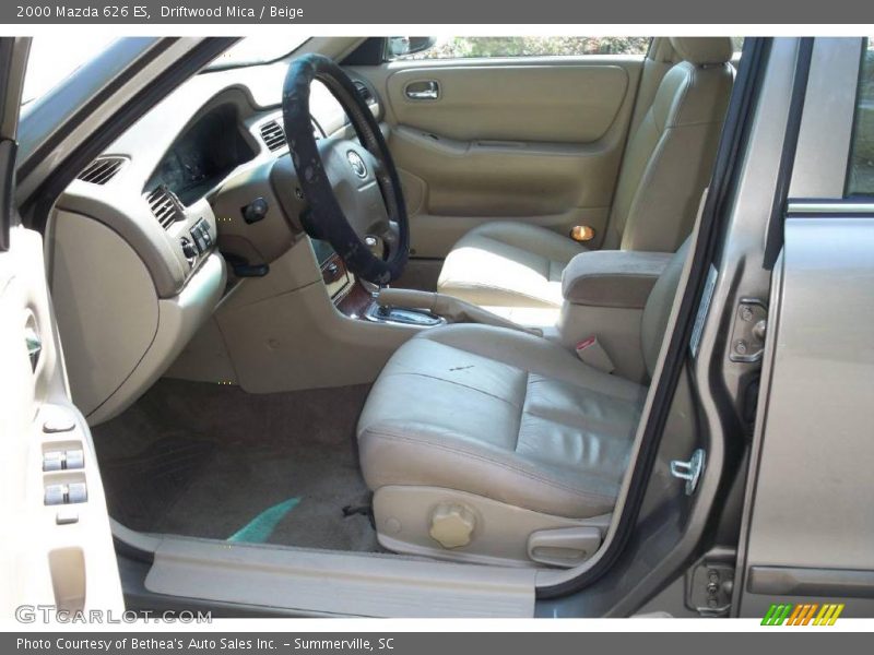 Driftwood Mica / Beige 2000 Mazda 626 ES