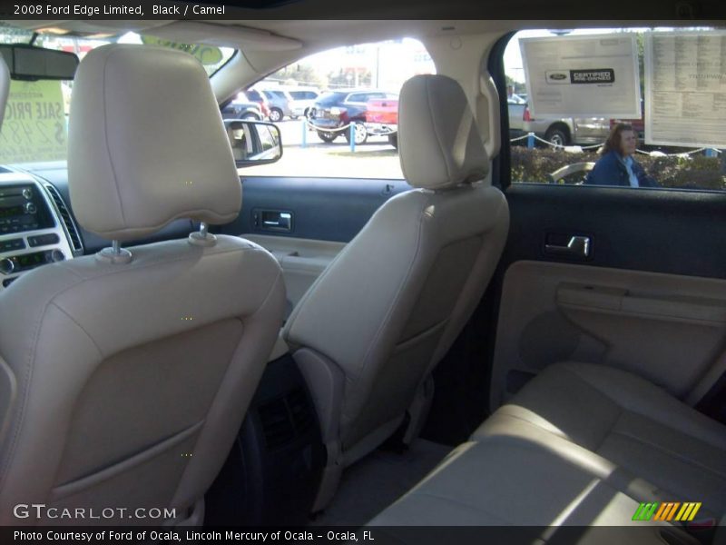 Black / Camel 2008 Ford Edge Limited