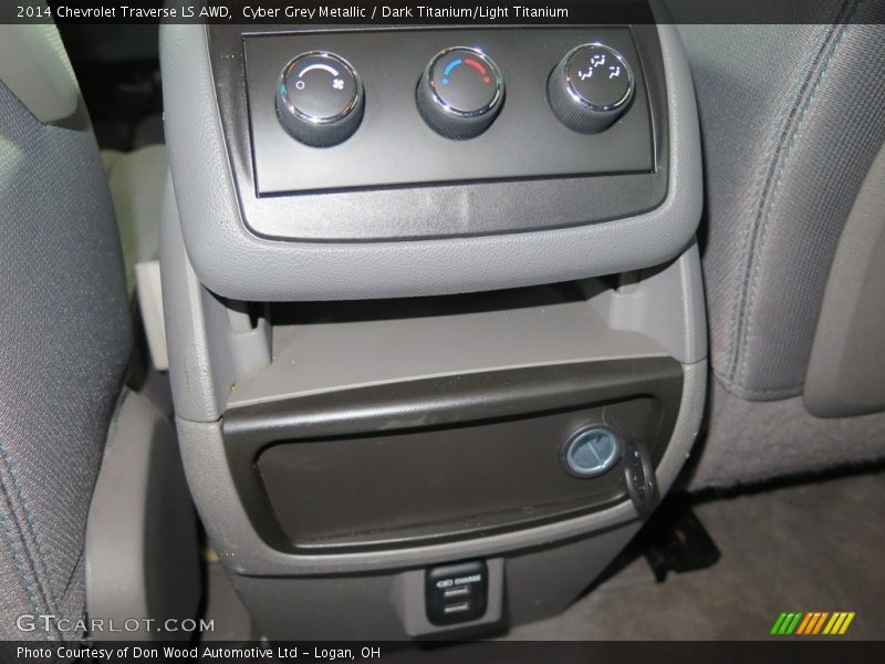 Cyber Grey Metallic / Dark Titanium/Light Titanium 2014 Chevrolet Traverse LS AWD
