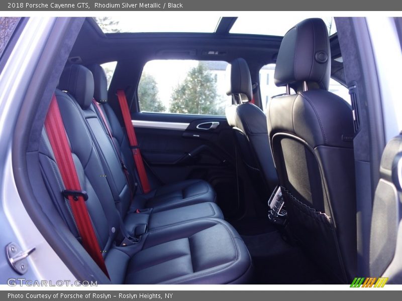 Rear Seat of 2018 Cayenne GTS
