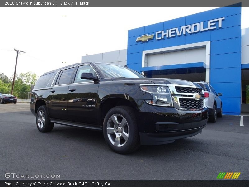 Black / Jet Black 2018 Chevrolet Suburban LT