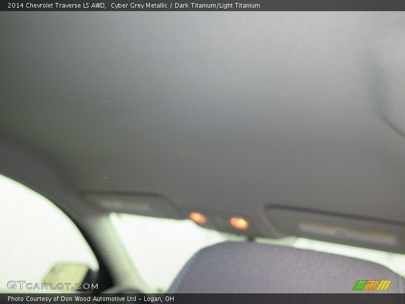 Cyber Grey Metallic / Dark Titanium/Light Titanium 2014 Chevrolet Traverse LS AWD