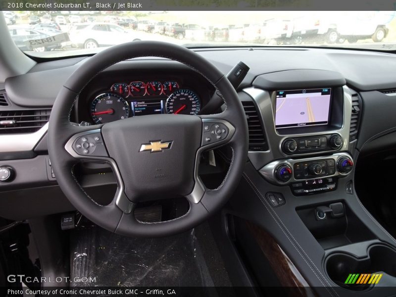 Black / Jet Black 2018 Chevrolet Suburban LT