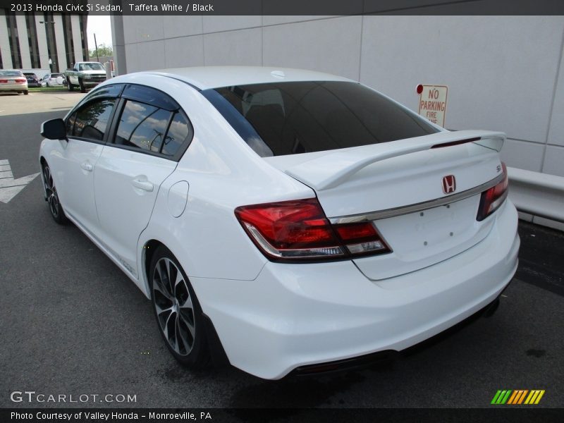 Taffeta White / Black 2013 Honda Civic Si Sedan