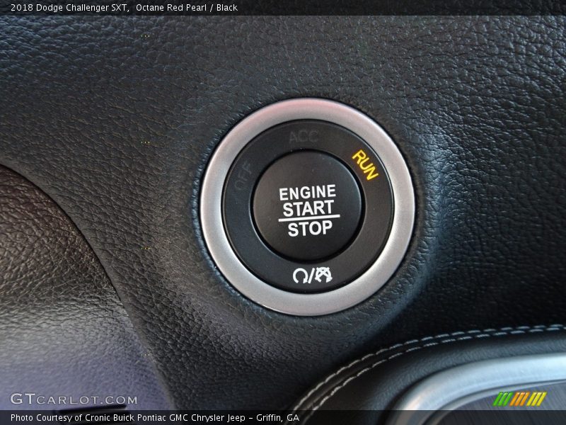 Octane Red Pearl / Black 2018 Dodge Challenger SXT