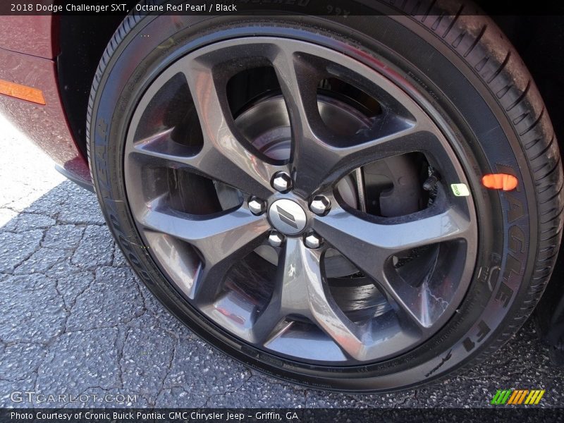 Octane Red Pearl / Black 2018 Dodge Challenger SXT