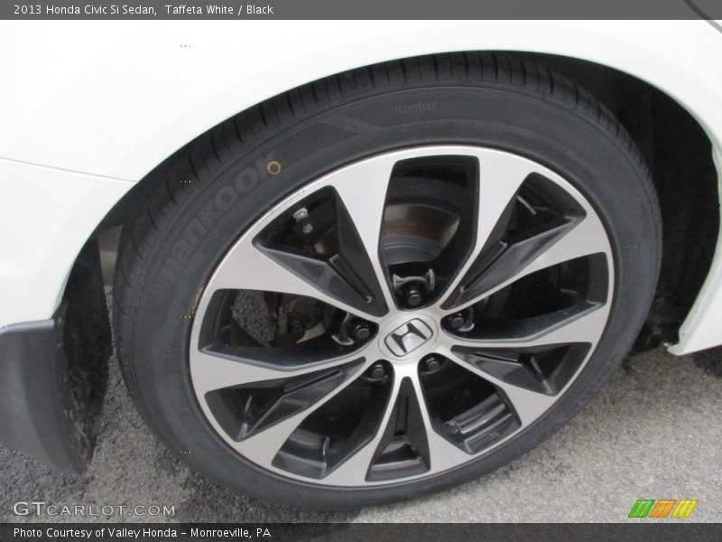 Taffeta White / Black 2013 Honda Civic Si Sedan