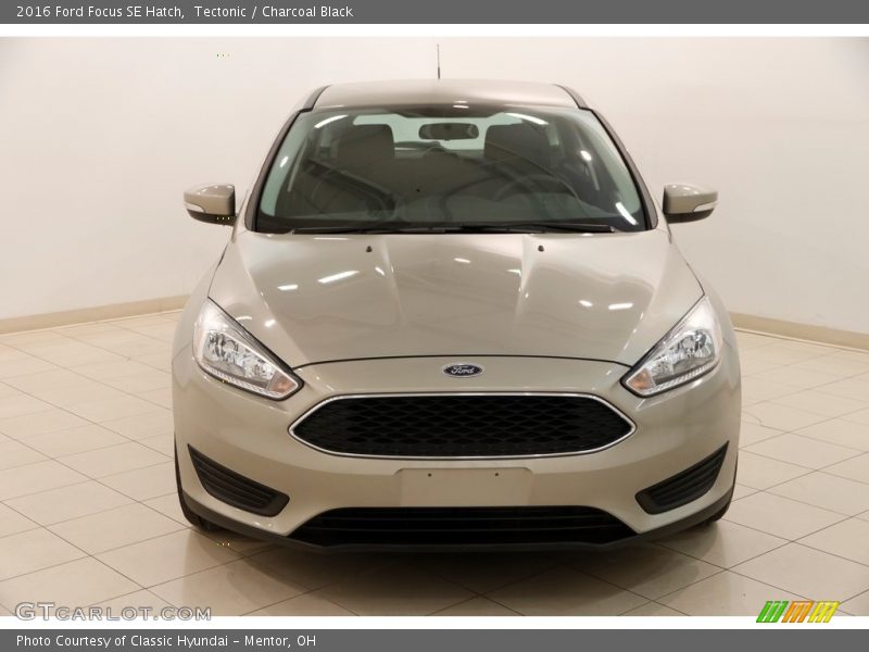 Tectonic / Charcoal Black 2016 Ford Focus SE Hatch