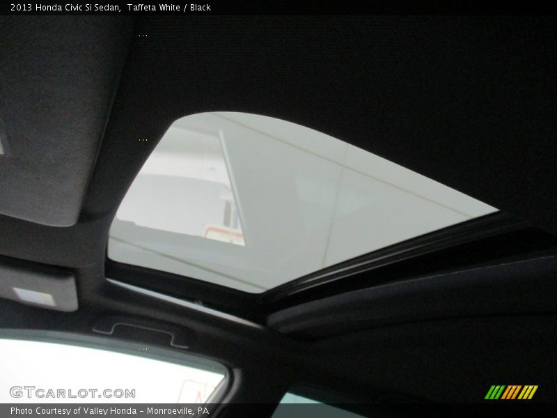 Taffeta White / Black 2013 Honda Civic Si Sedan