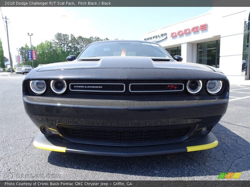 Pitch Black / Black 2018 Dodge Challenger R/T Scat Pack